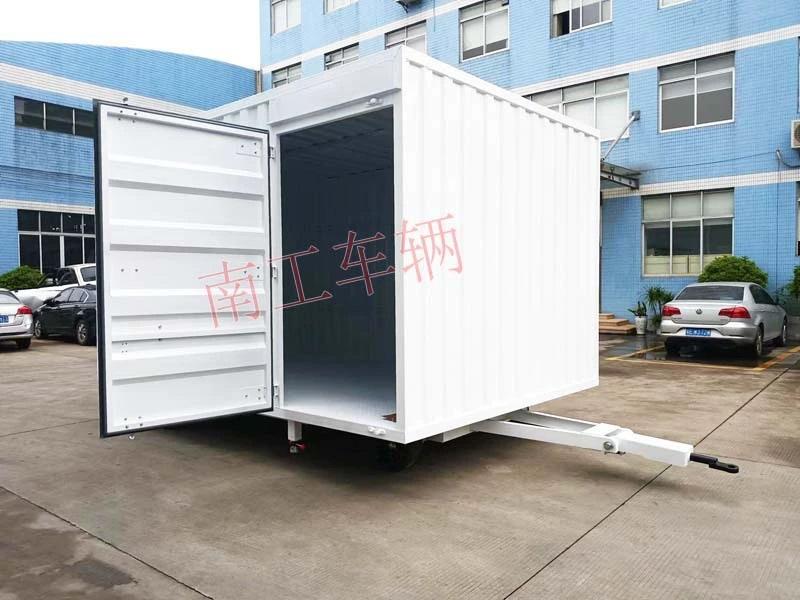 3吨箱式球友会(中国)无动力全挂车