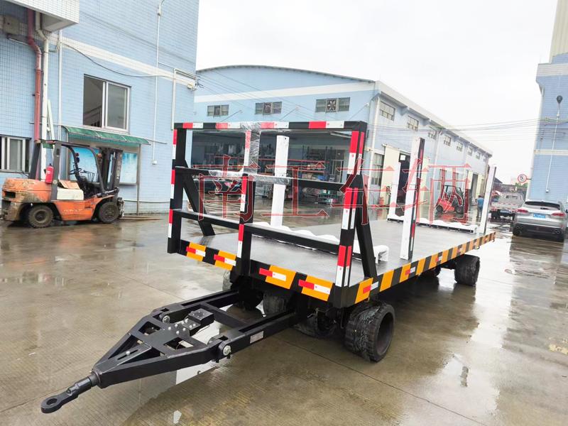 30T重型球友会(中国) 带活动插装立柱工具拖车